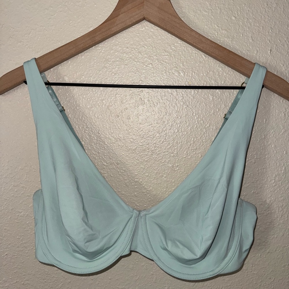 ThirdLove Blue Bra Second Skin with Adjustable Straps 34D.5